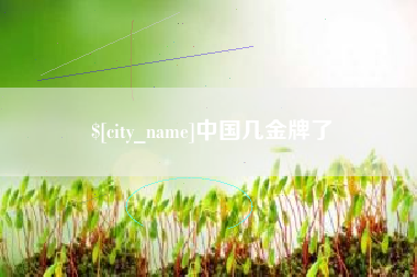 绥化中国几金牌了