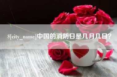 绥化中国的消防日是几月几日？