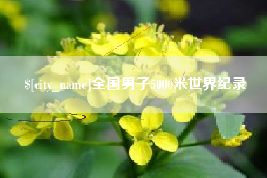 绥化全国男子5000米世界纪录