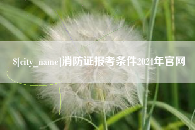 绥化消防证报考条件2024年官网