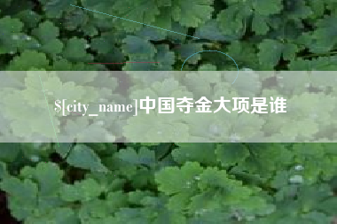 绥化中国夺金大项是谁