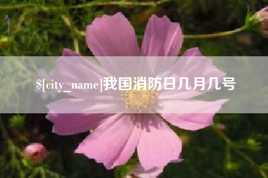 绥化我国消防日几月几号