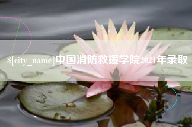 绥化中国消防救援学院2021年录取