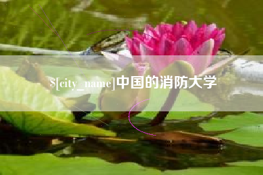 绥化中国的消防大学