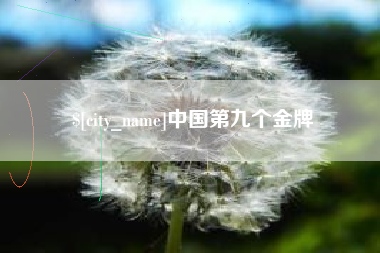 绥化中国第九个金牌