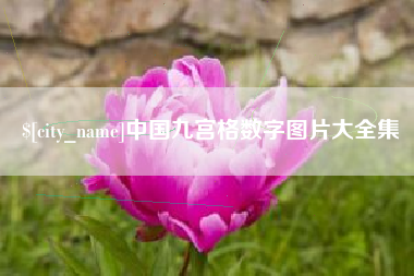 绥化中国九宫格数字图片大全集