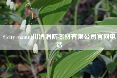 绥化川消消防器材有限公司官网电话