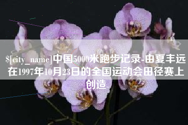 绥化中国5000米跑步记录-由夏丰远在1997年10月23日的全国运动会田径赛上创造