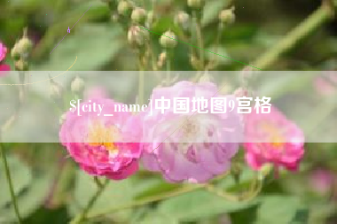 绥化中国地图9宫格