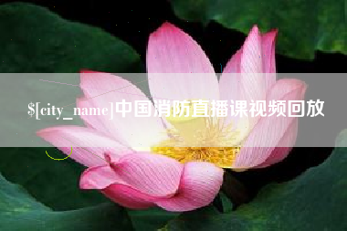 绥化中国消防直播课视频回放