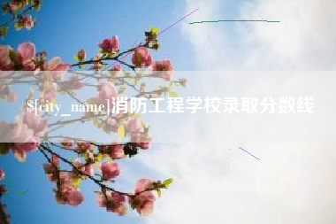 绥化消防工程学校录取分数线