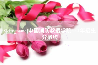绥化中国消防救援学院2021年招生分数线
