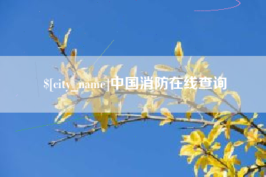 绥化中国消防在线查询