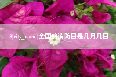 绥化全国的消防日是几月几日