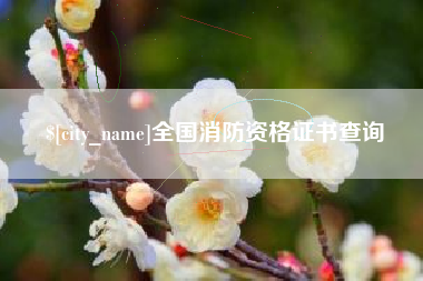 绥化全国消防资格证书查询