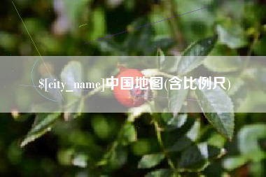 绥化中国地图(含比例尺)