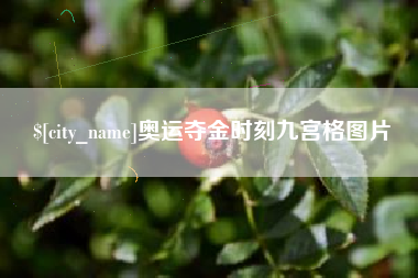 绥化奥运夺金时刻九宫格图片