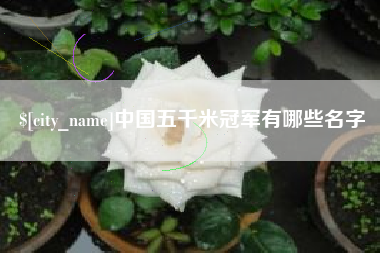 绥化中国五千米冠军有哪些名字